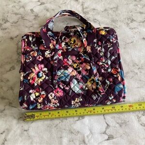 Vera Bradley hangable travel makeup case organizer